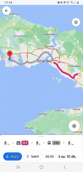 How to go from Sabiha Gökçen Airport to Beylikdüzü